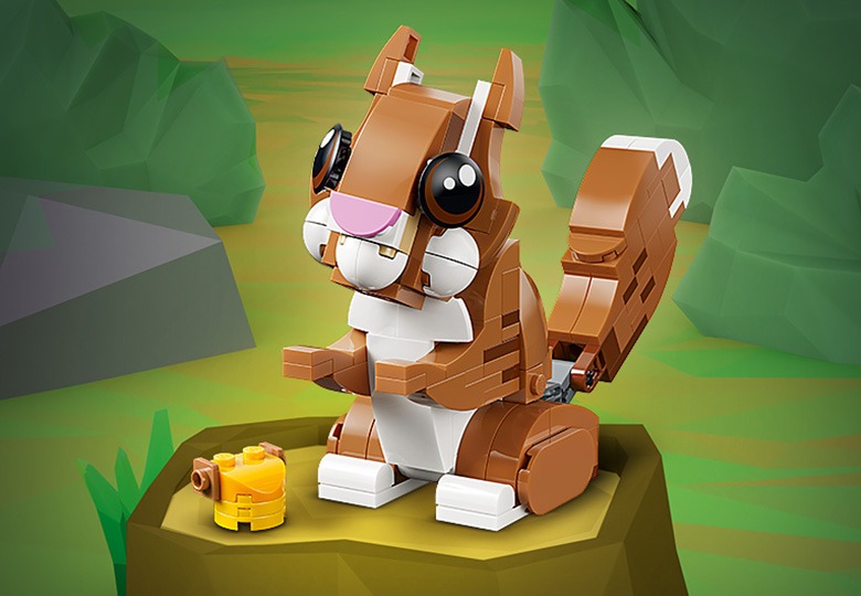 LEGO CREATOR ANIMALE ADORABILE CATELUS JUCAUS 