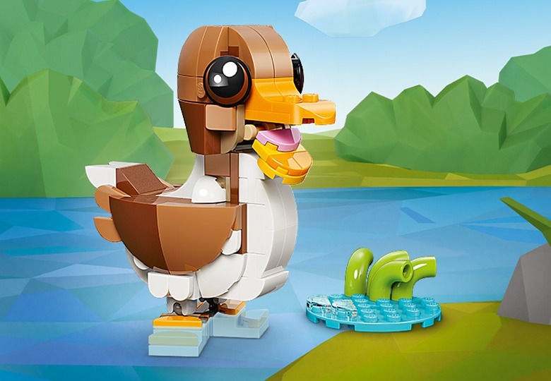LEGO CREATOR ANIMALE ADORABILE CATELUS JUCAUS 