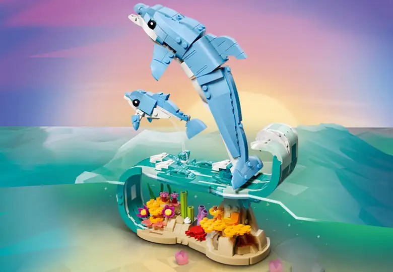 	LEGO CREATOR ANIMALE MARINE DELFINI