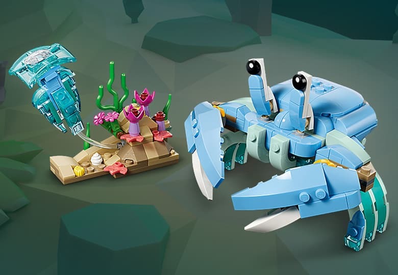 	 LEGO CREATOR ANIMALE MARINE DELFINI