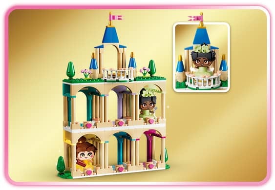 MINIPRINTESELE BELLE SI TIANA LA CASTEL