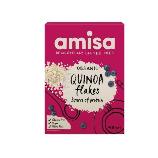 Fulgi de quinoa eco fara gluten Amisa, Bio Holistic
