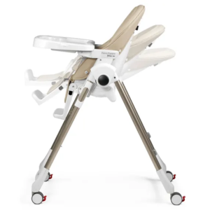 Scaun de masa 2 in 1 Siesta Follow Me, 0-15 kg, Astral Bej, Peg Perego