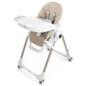 Scaun de masa 2 in 1 Siesta Follow Me, 0-15 kg, Astral Bej, Peg Perego