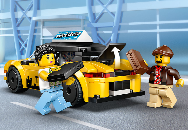 LEGO&reg; City Taxi galben