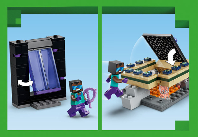 Călătorie prin portalurile Nether și End