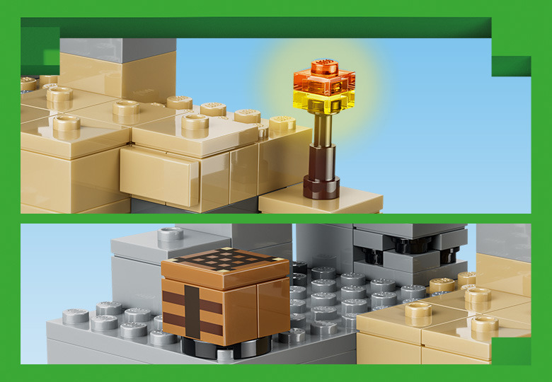 LEGO&reg; Minecraft&reg; Temniță cu zombi