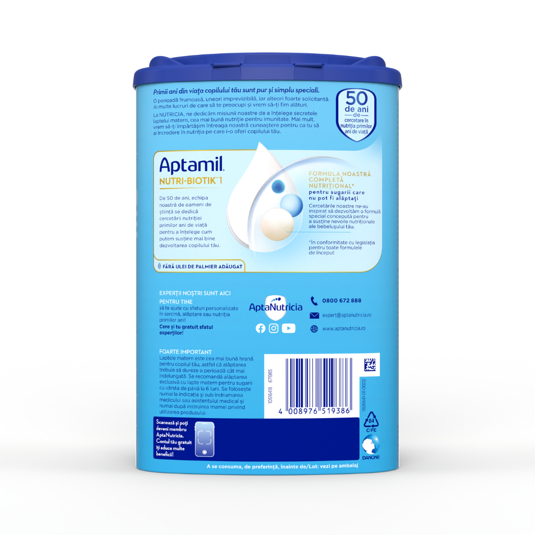 Aptamil NUTRI-BIOTIK 1 800g - foto 2