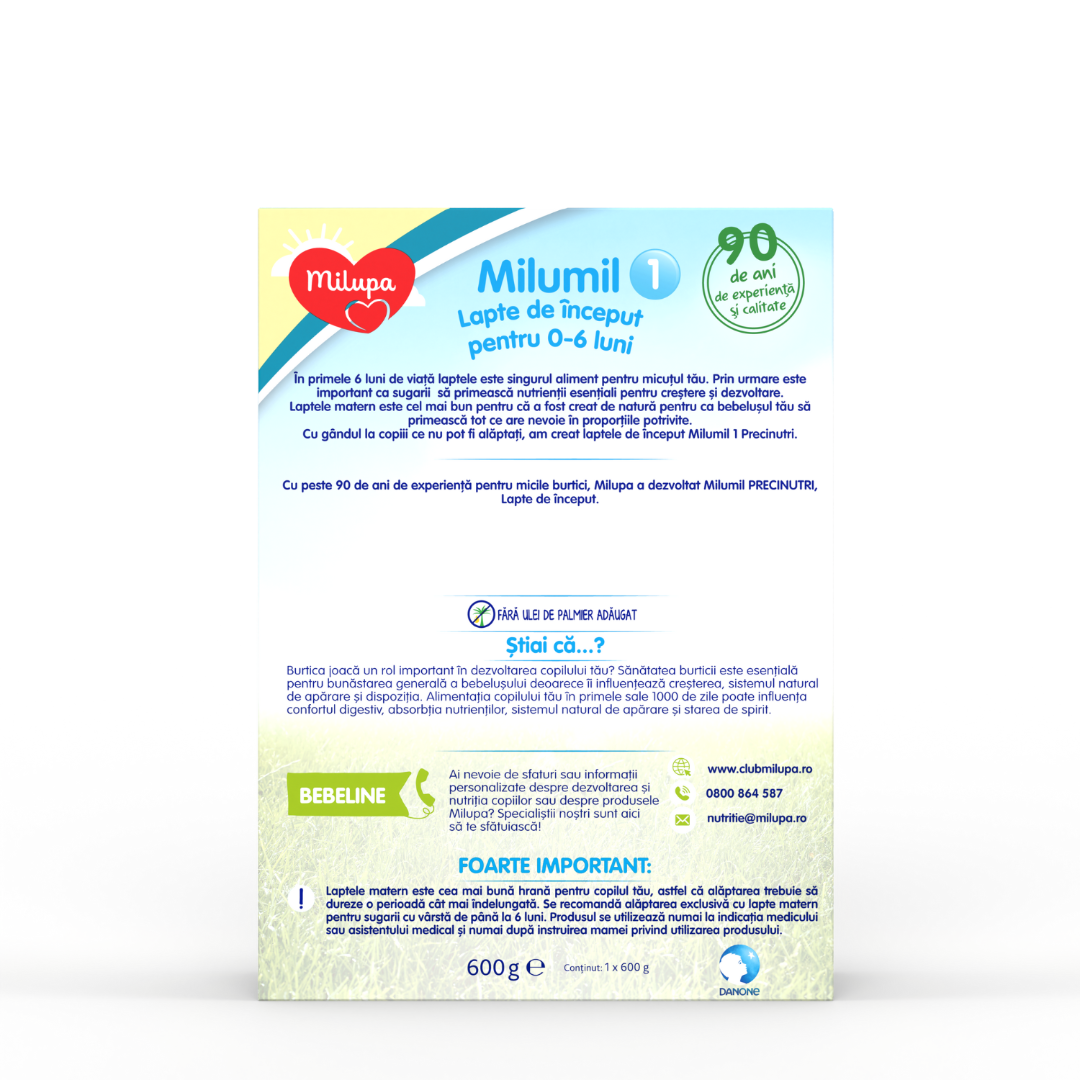 Milupa Milumil 1 600g - foto 2