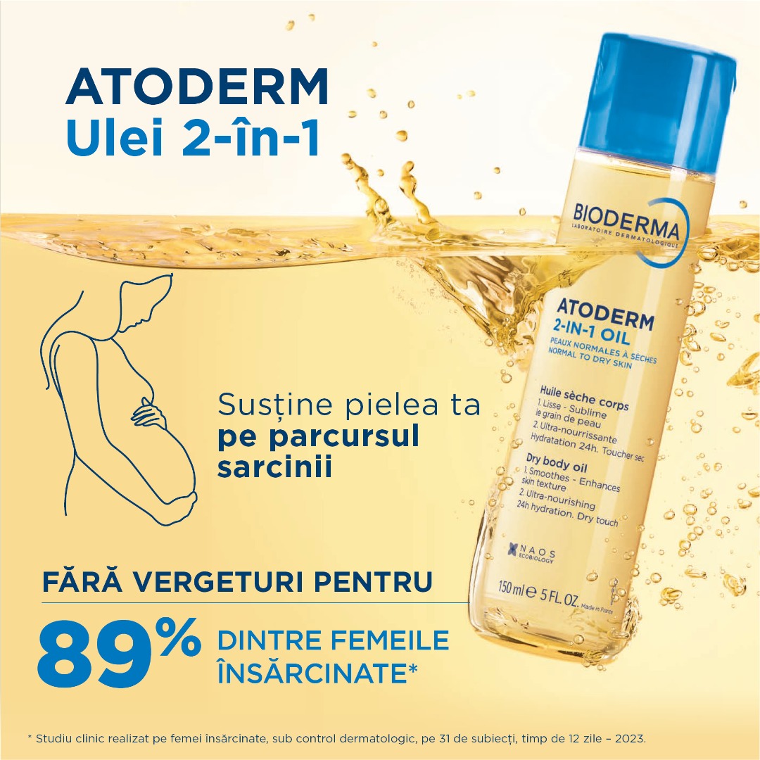 Atoderm ulei 2 in 1 produs