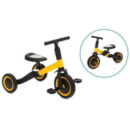 Tricicleta transformabila in bicicleta, Yellow&Black