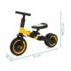 Tricicleta transformabila in bicicleta, Yellow&Black, Fillikid 494454