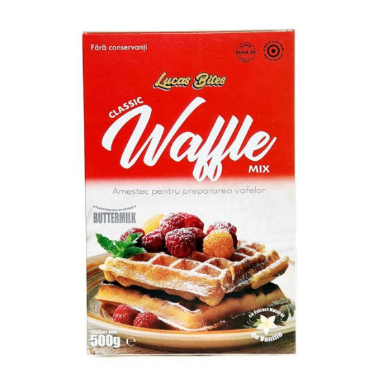 Waffle mix, 500 gr, Lucas Bites 
