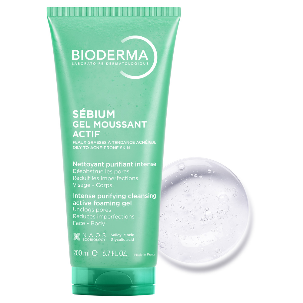 Bioderma Sebium Gel Spumant Activ 200 ml
