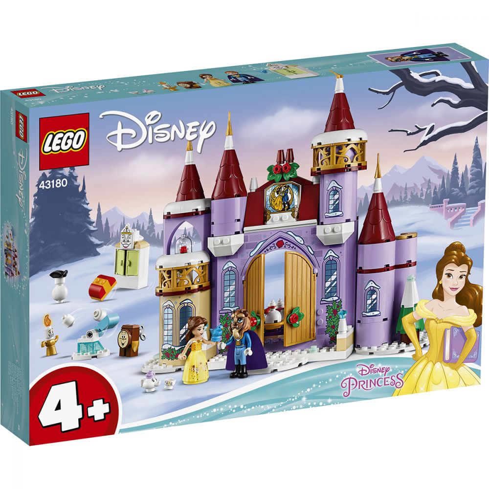 Sarbatoarea de iarna la castelul Bellei Lego Disney, +4 ani, 43180, Lego