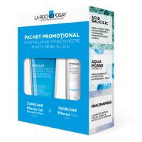 Pachet Promotional Effaclar gel spumant 200ml + crema ten gras 40ml, La Roche Posay 