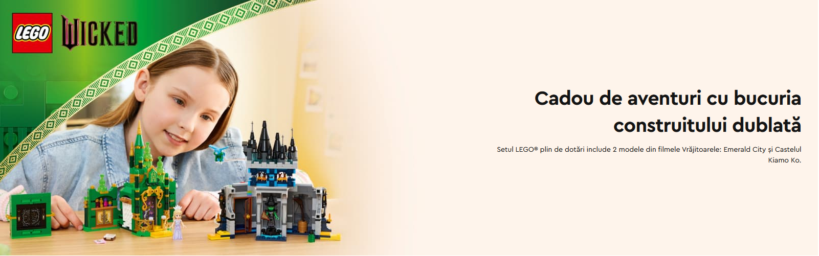 LEGO Wicked Emerald City si Castelul Kiamo Ko