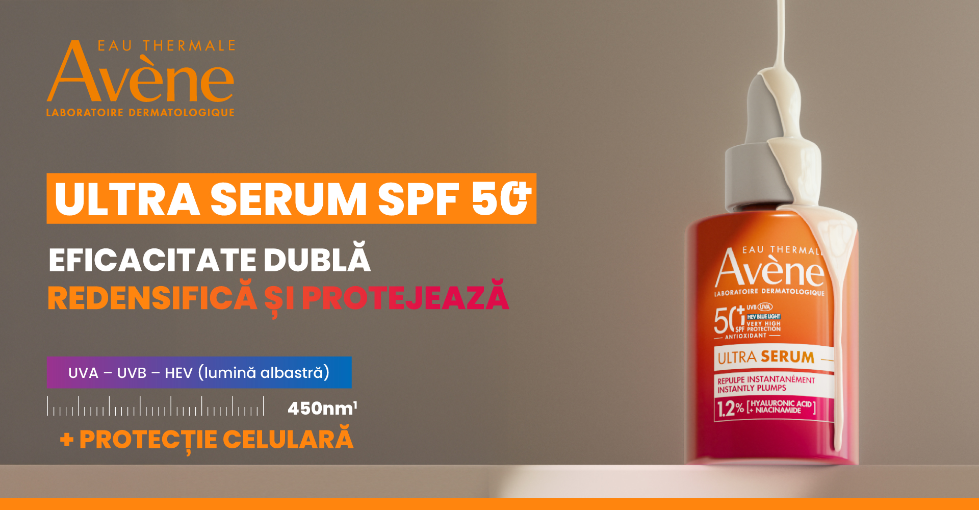 ULTRA SERUM SPF50+ CU EFECT DE REUMPLERE IMEDIAT