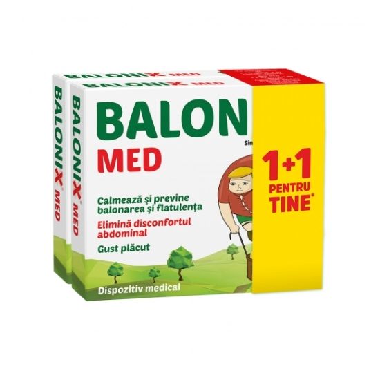 Pachet Balonix Med, 10+10 comprimate, Fiterman Pharma