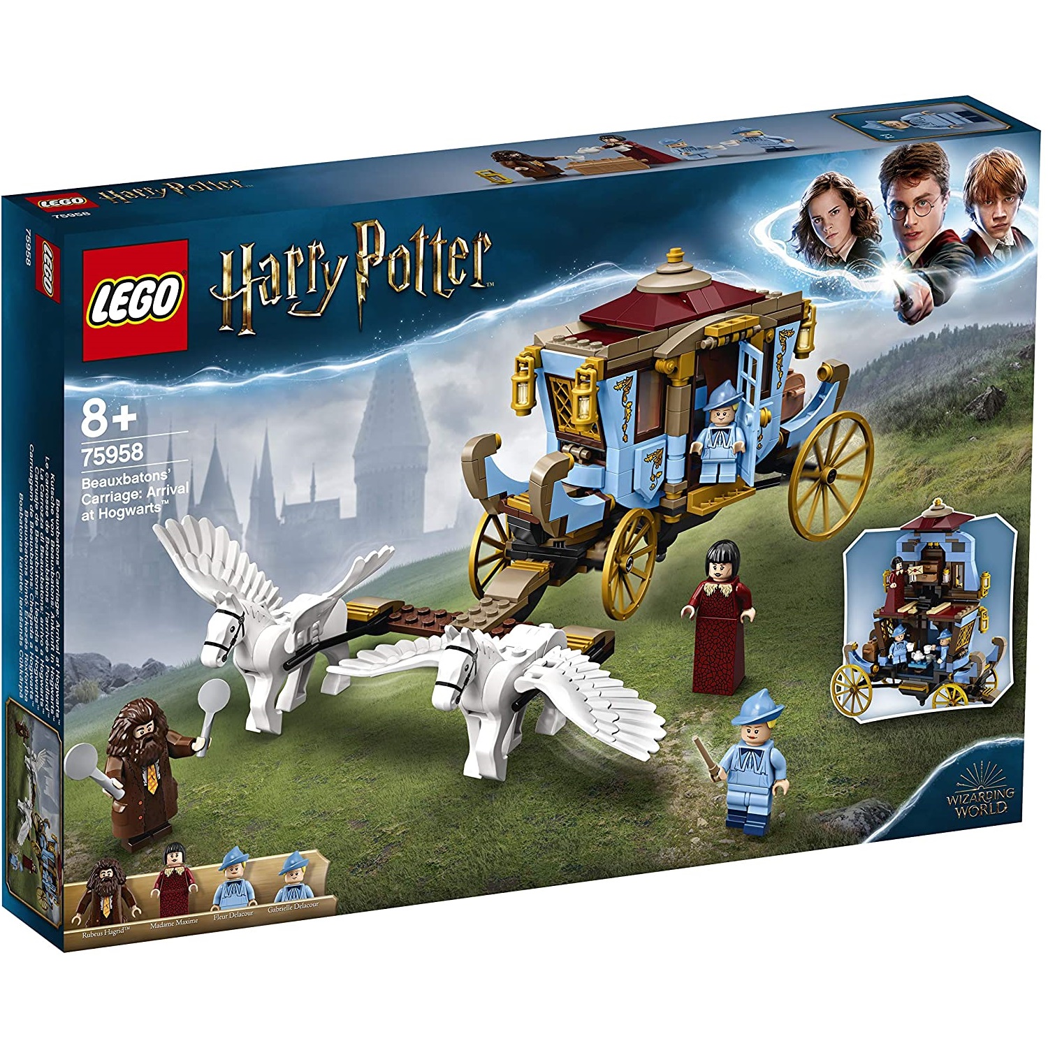 Trasura lui Beauxbatons Destinatia Hogwarts Lego Harry Potter, +8 ani, 75958, Lego