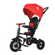 Tricicleta pliabila pentru copii Rito Rubber, Rosu, Qplay 508761