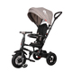 Tricicleta pliabila pentru copii Rito Rubber, Gri, Qplay 508763