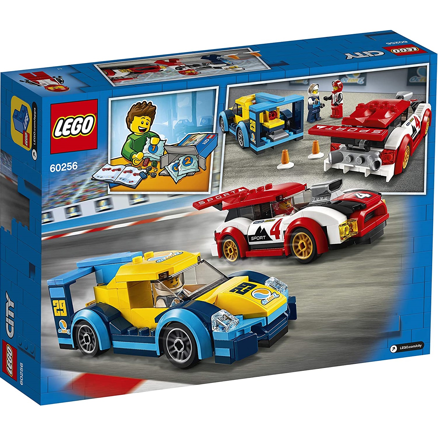 Masini de curse Lego City 60256, Lego