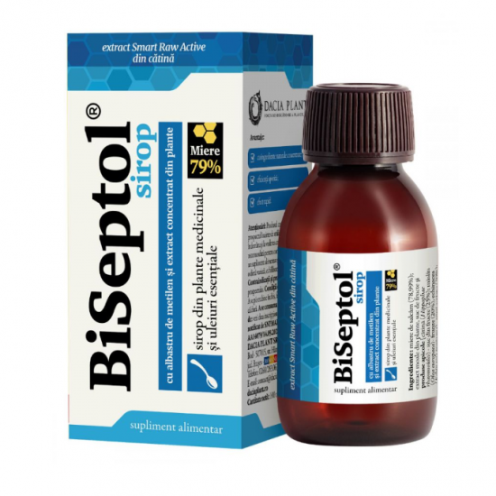 BiSeptol sirop, 100 ml, Dacia Plant