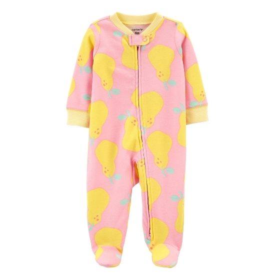 Pijama roz, model pere, +6 luni, Carters
