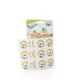Stickere amuzante aromatizate cu citronella, 30 bucati, Los Mosquitos 507806