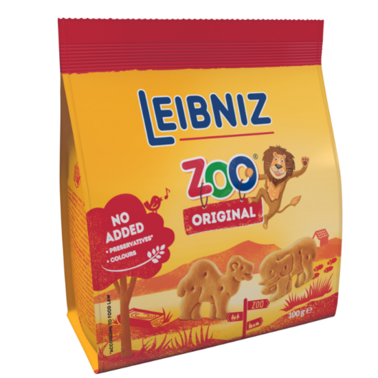 Biscuiti Zoo, 100 g, Leibniz