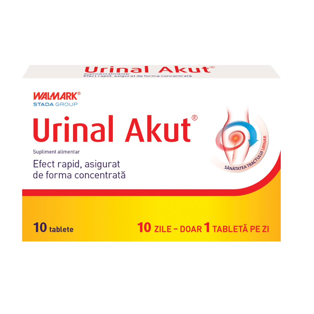 Urinal Akut, 10 tablete, Stada