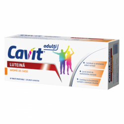 Cavit Adulti Luteina, 20 comprimate masticabile, Biofarm