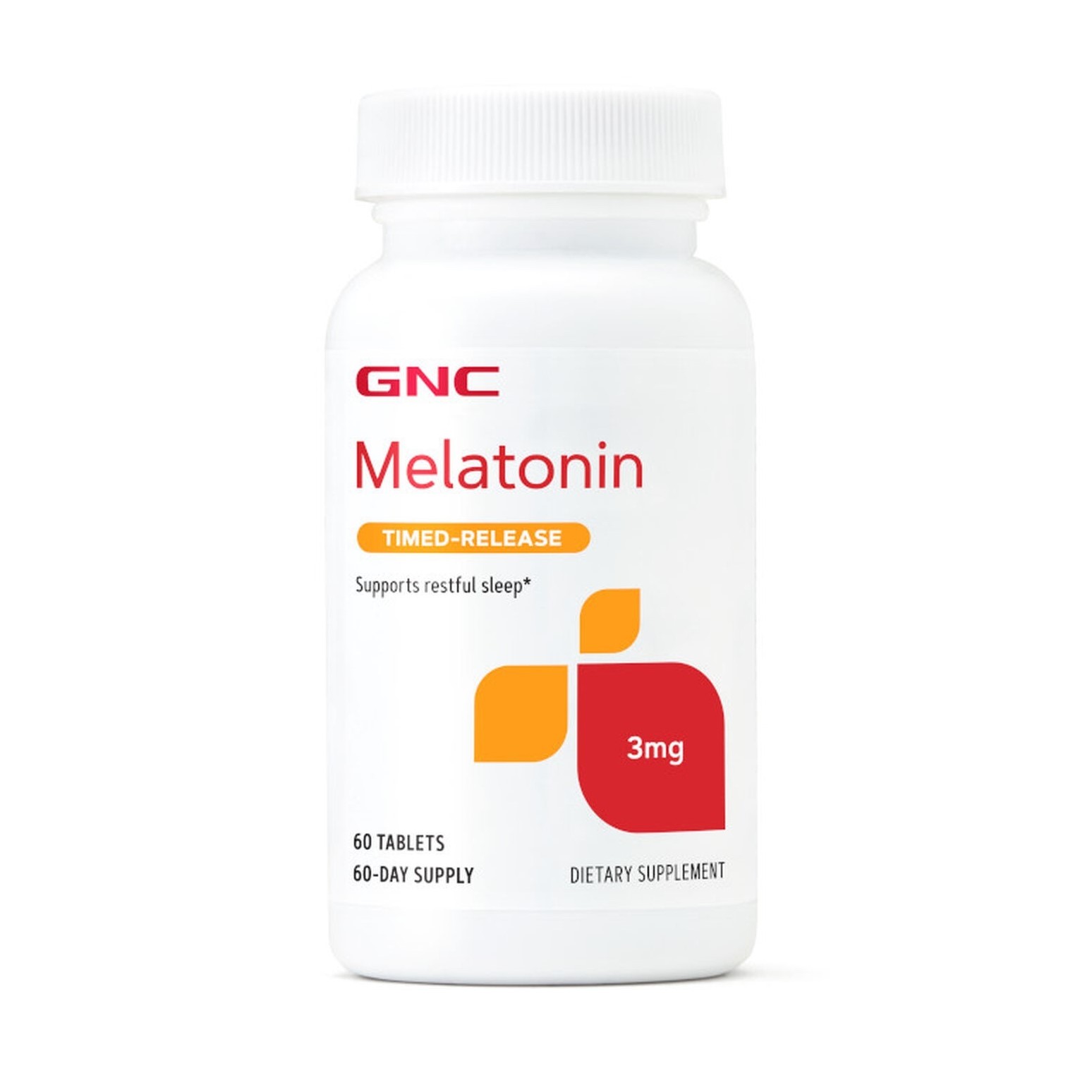 Melatonina 3 mg, 60 tablete, GNC