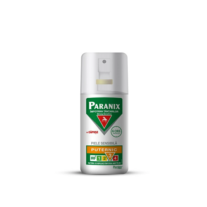 Spray impotriva tantarilor Strong Sensitive, 75 ml, Paranix