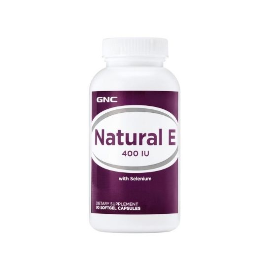 Vitamina E Naturala 400 IU cu Seleniu, 90 capsule, GNC