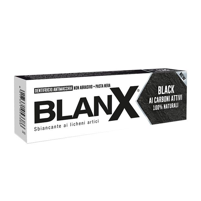 Pasta de dinti cu carbune activ natural, 75 ml, Blanx Black