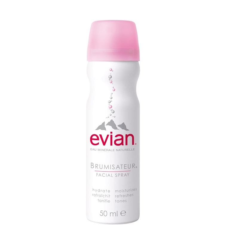 Spray apa minerala naturala Brumisateur facial, 50 ml, Evian