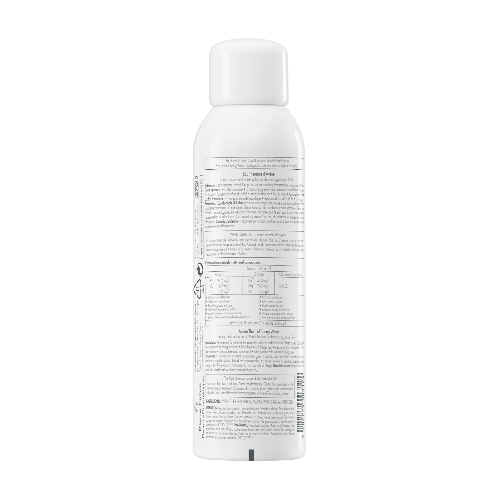 Apa termala spray, 150 ml, Avene 506389