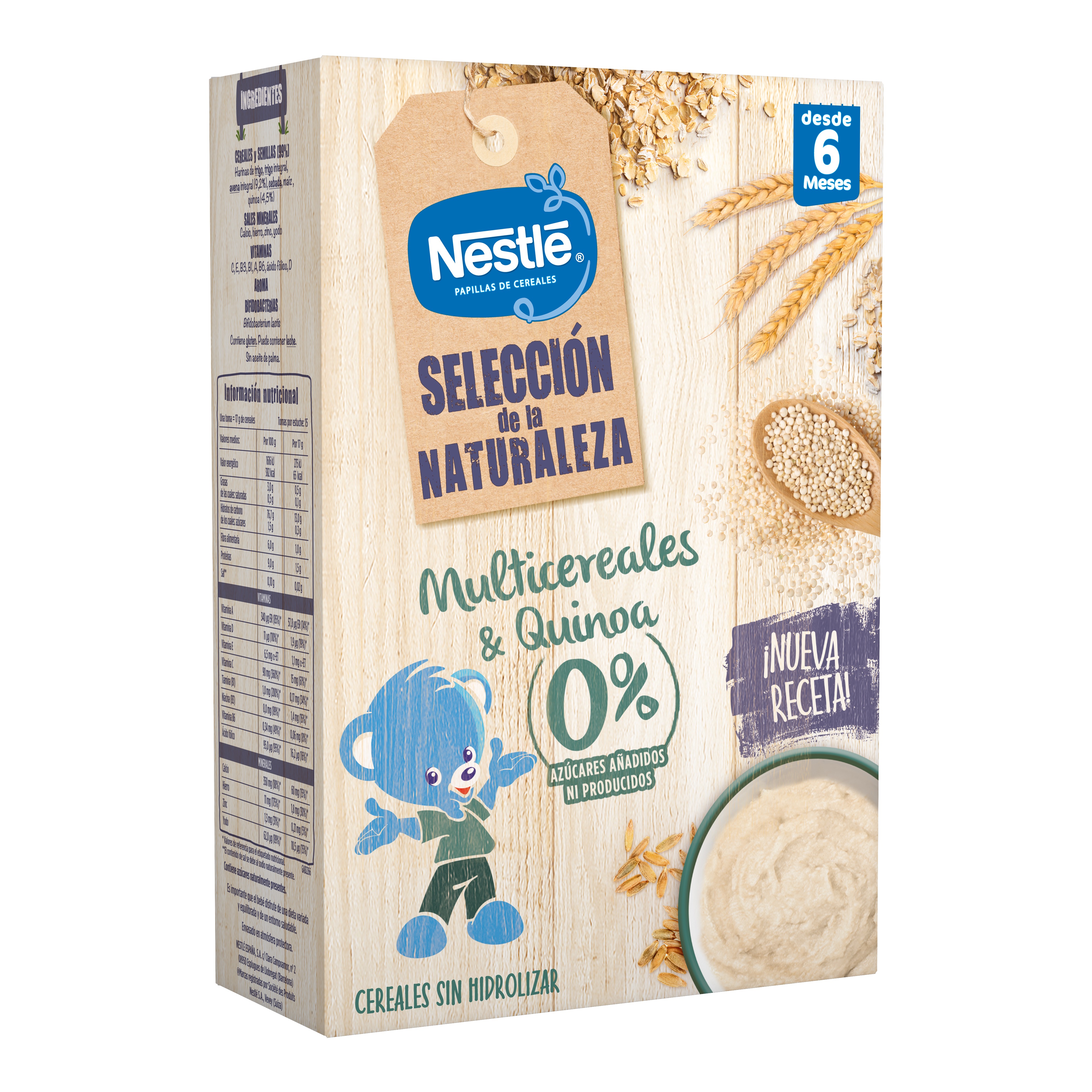 Multicereale cu Quinoa Nature Seletion, 270 g, Nestle