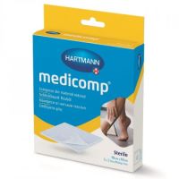 Comprese Medicomp steril, 10 x 10 cm, 5 x 2 bucati, Hartmann