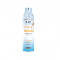 Spray transparent Wet Skin pentru copii, SPF50, 250 ml, ISDIN Pediatrics