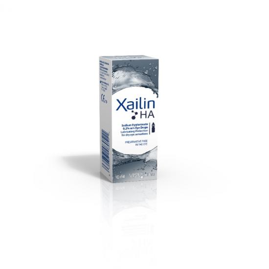 Picaturi oftalmice Xailin HA, 10 ml, Visufarma