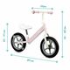 Bicicleta fara pedale Fleet, Pink, Qkids 493708