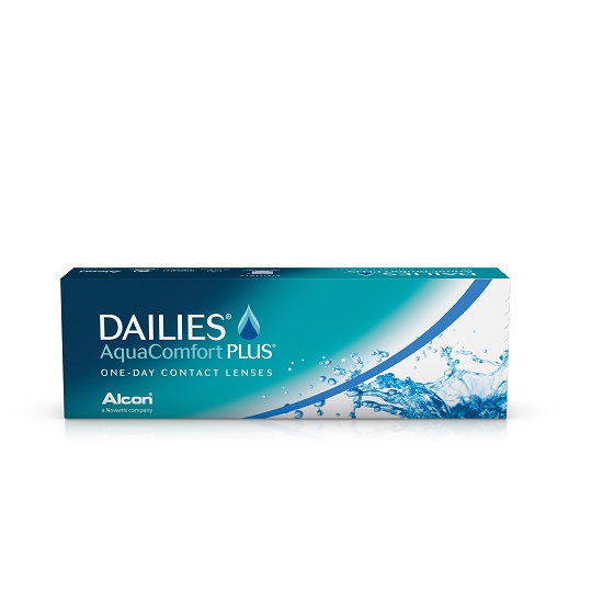 Lentile de contact -3.75 Dailies Aqua Comfort Plus, 30 buc, Alcon