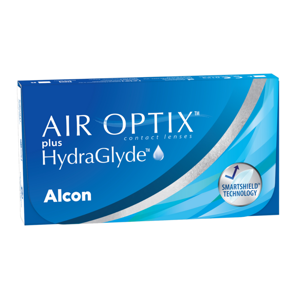 Lentile de contact -4 Air Optix Plus Hydraglyde,