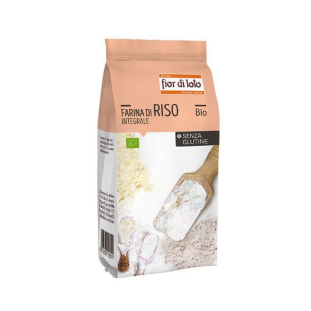 Faina Bio de orez integral fara gluten, 375 g, Fior Di Loto
