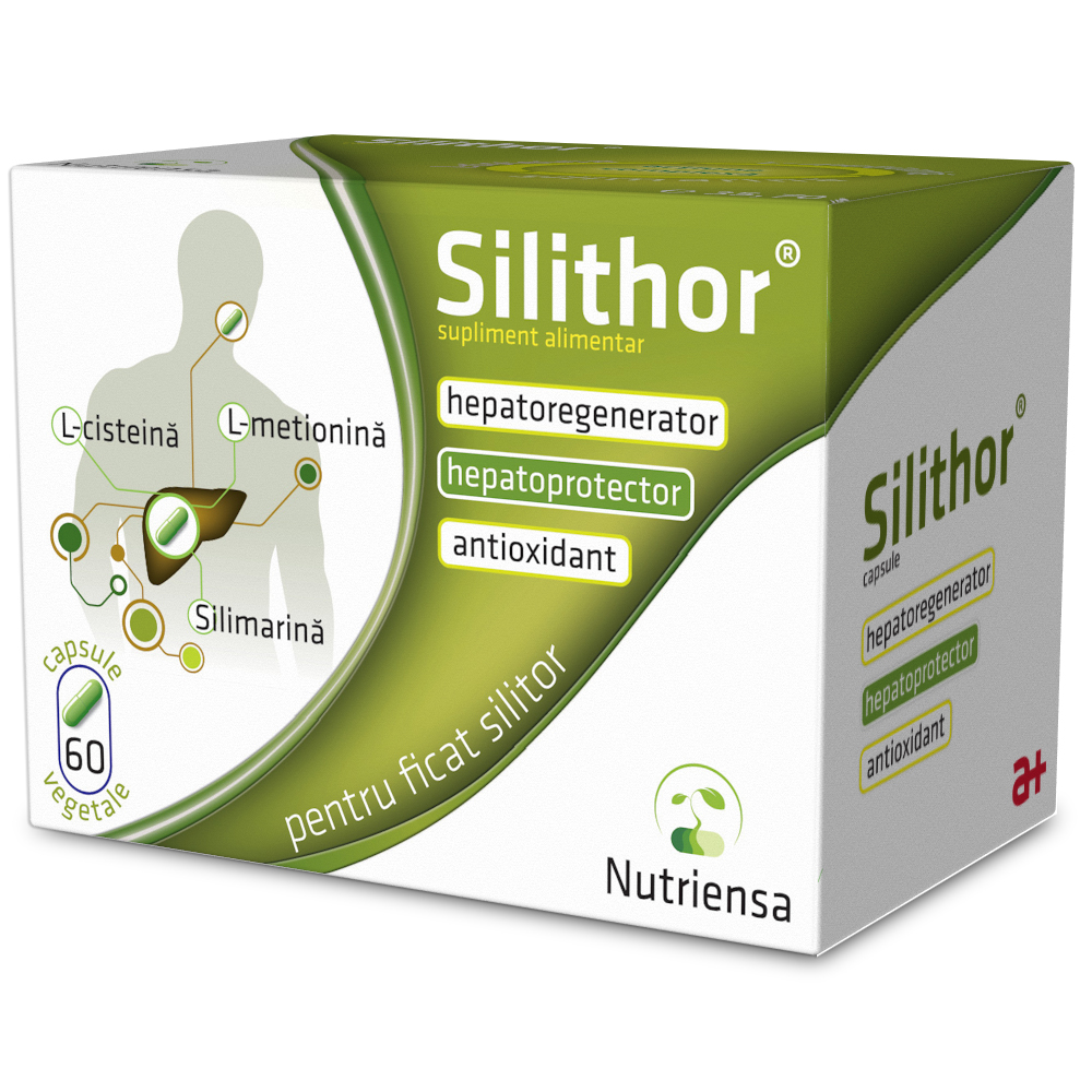 Silithor Nutriensa, 60 capsule vegetale, Antibiotice SA