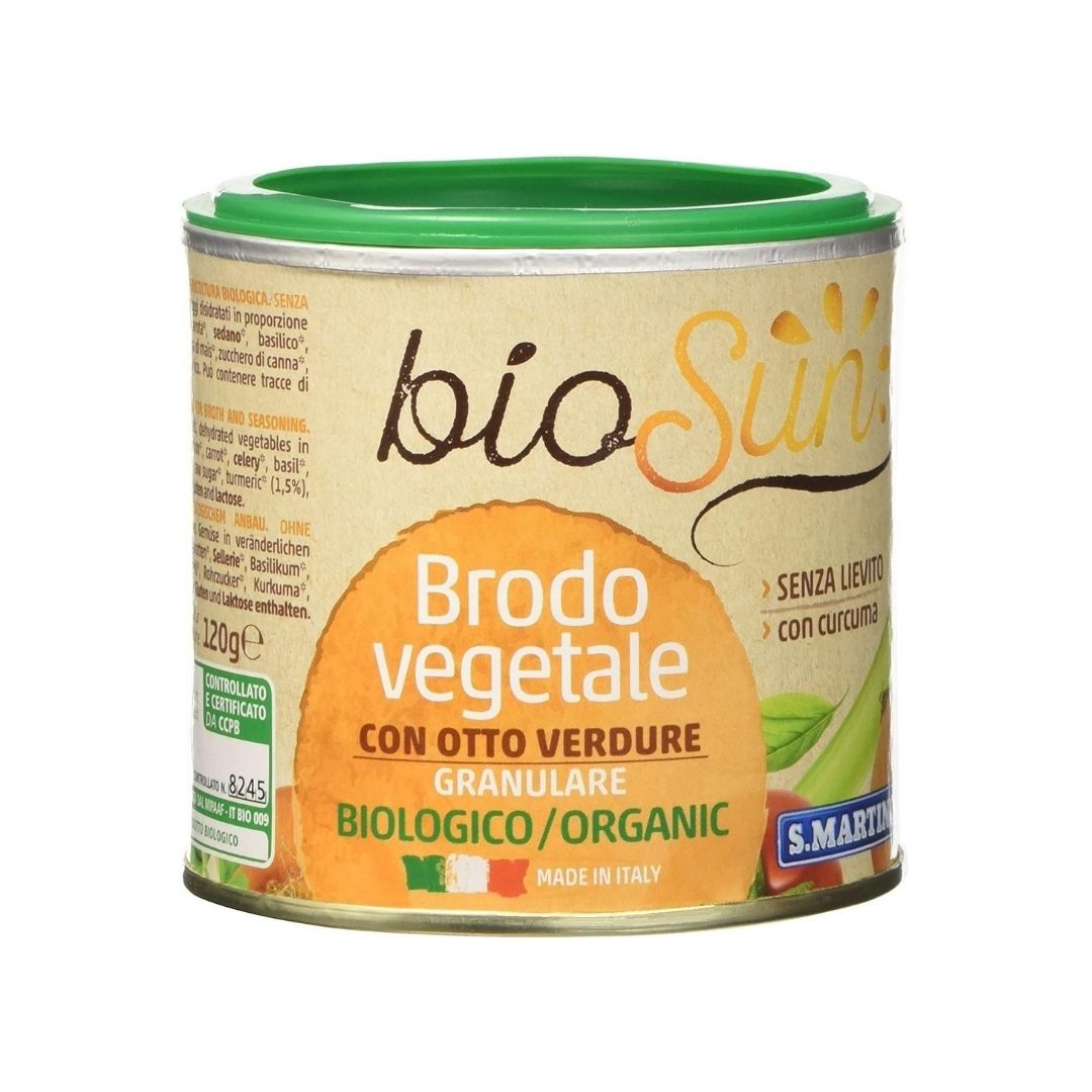 Amestec Bio granular pentru supa, fara gluten, fara drojdie, 120g, Biosun