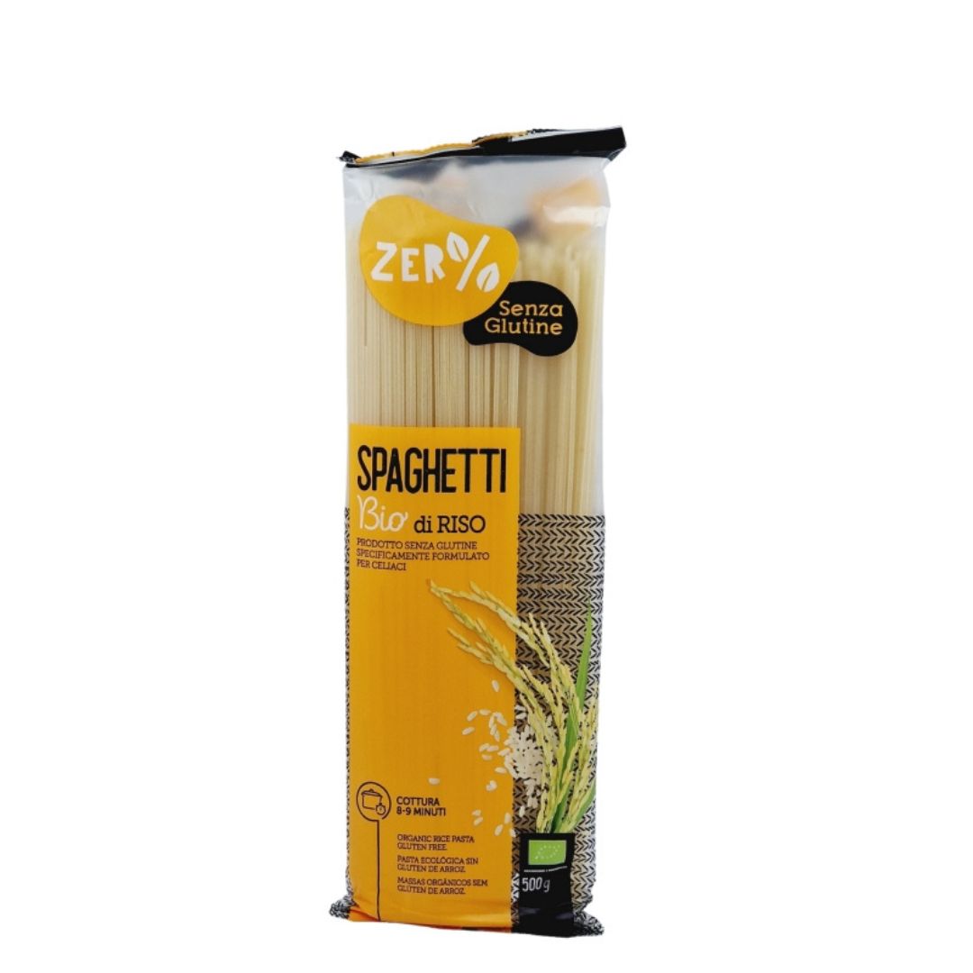 Paste spaghete Bio din orez fara gluten, 500 g, Fior Di Loto